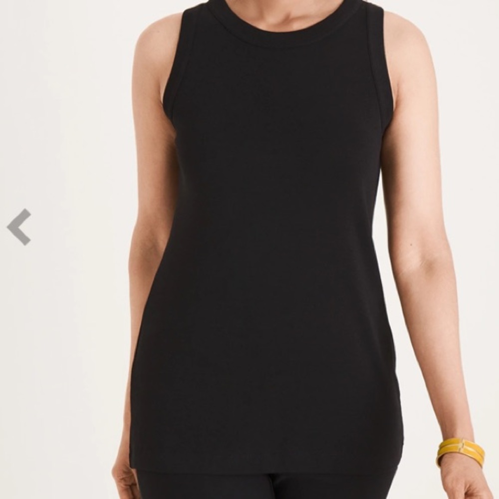 Chico’s Black Stretch Basic Microfiber Tank Top - image 4